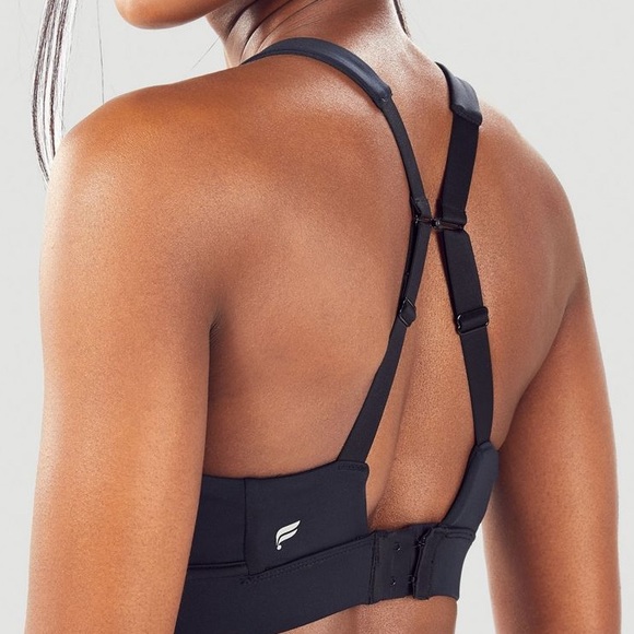 Fabletics All Day Every Day Bra, XXS, Black - Picture 3 of 5